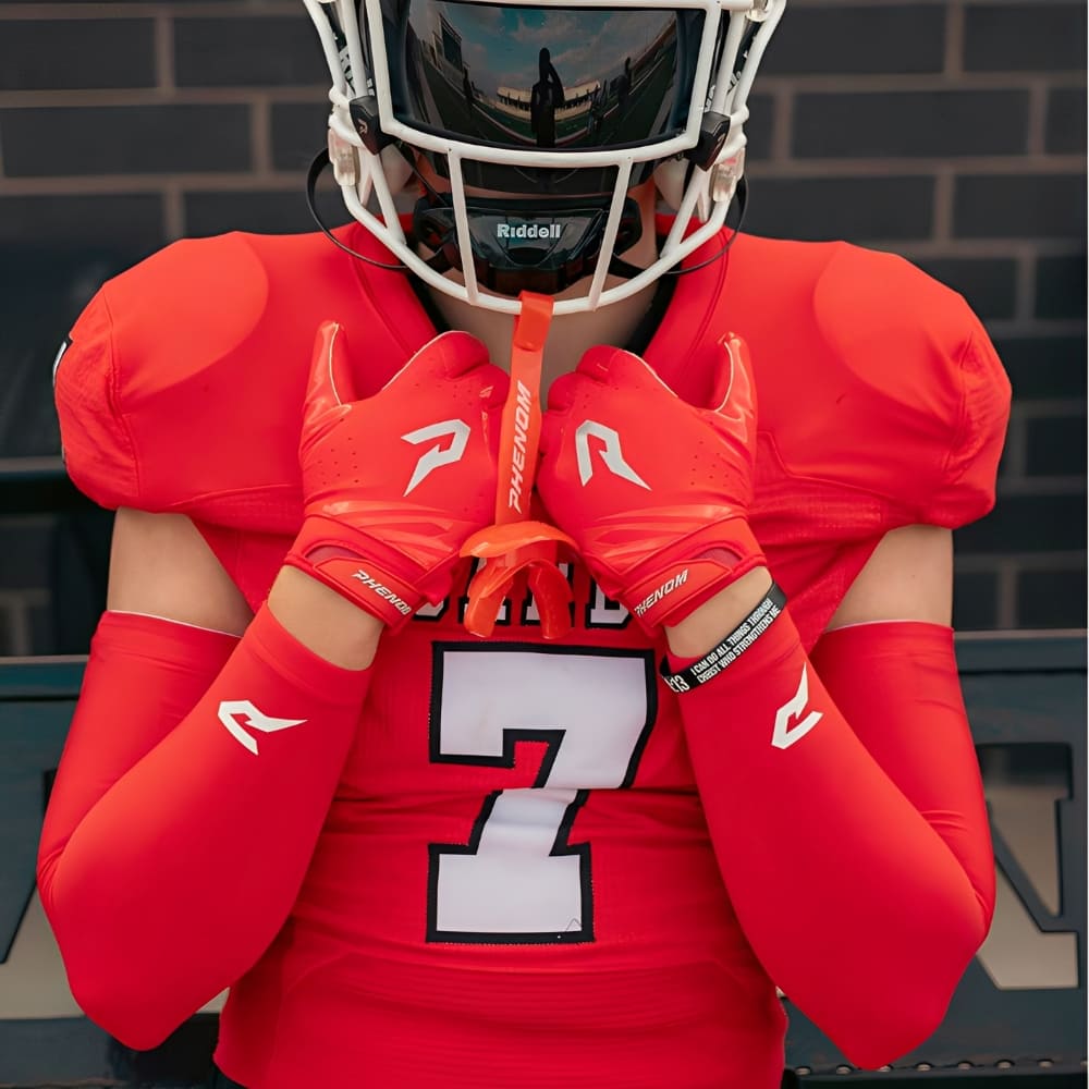 American Football Schutzbekleidung <br> Phenom Elite <br> Nano-Stretch Compression Sleeve <br> Team Colors